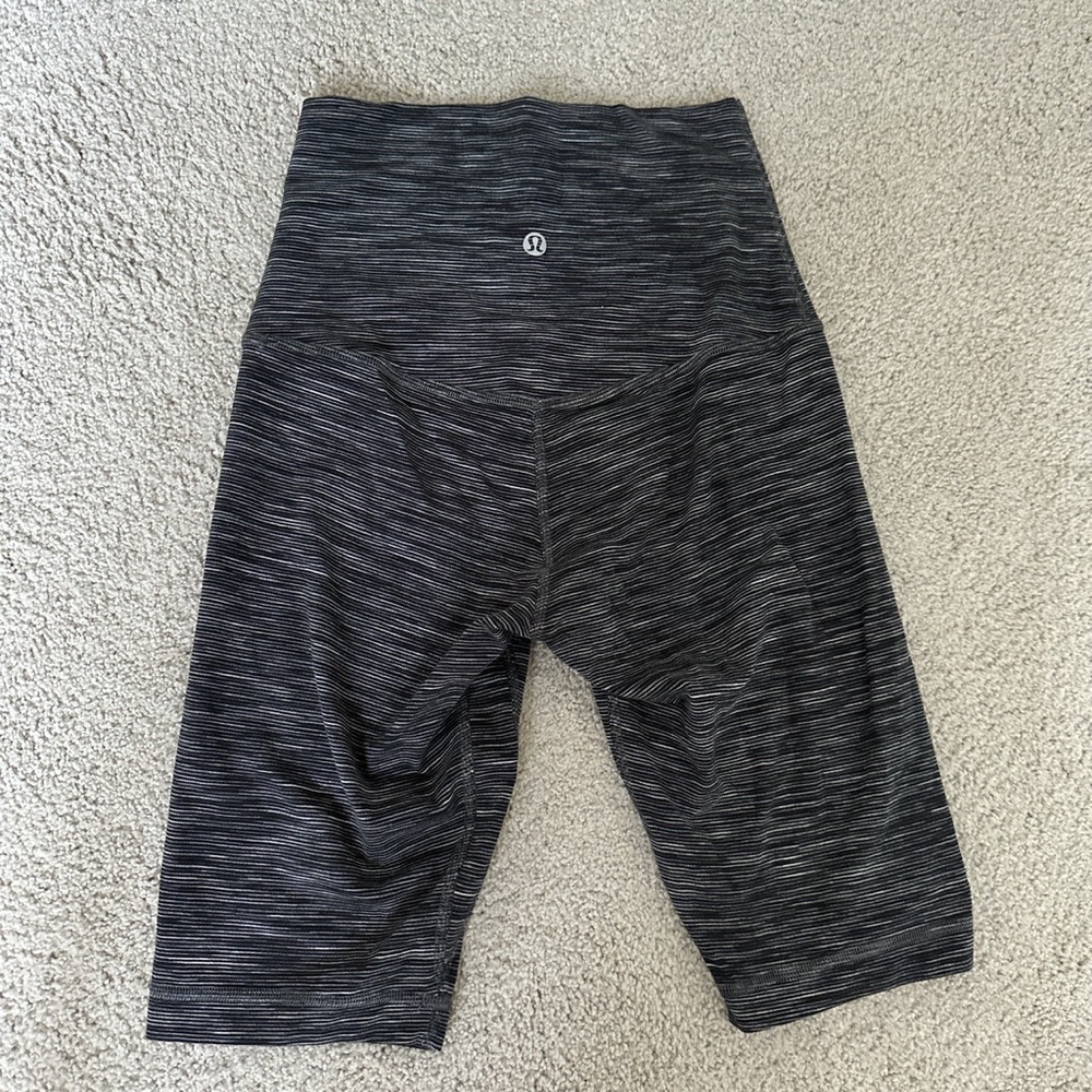 Lululemon Grey Biker Shorts